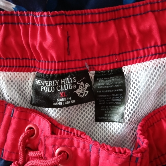 Beverly Hills Polo Club Men's Swimming Trunks. Size XL. - Picture 9 of 14
